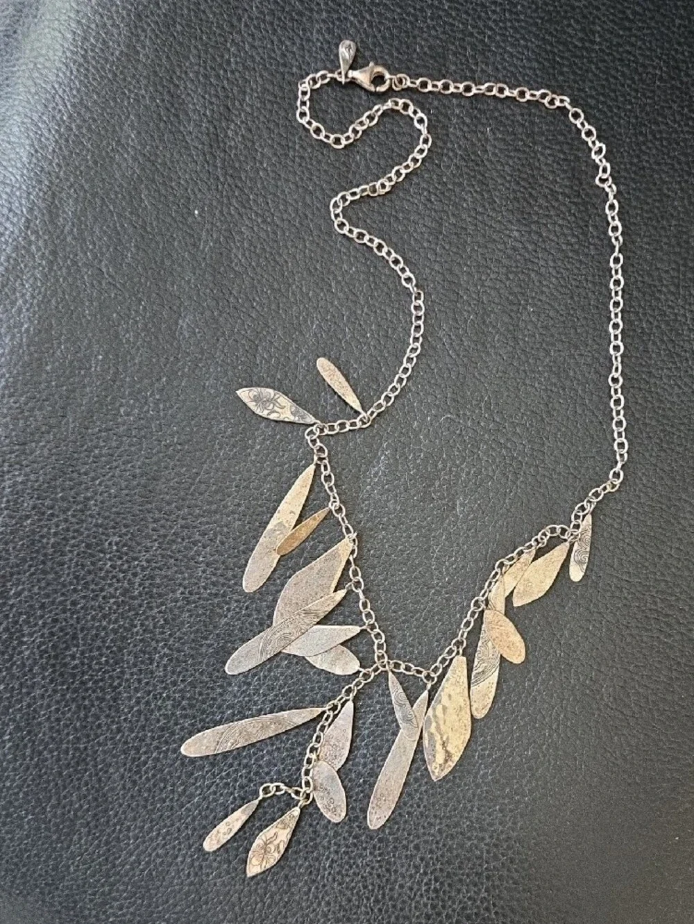 Silpada Silver Leaf Vine Necklace - Silver